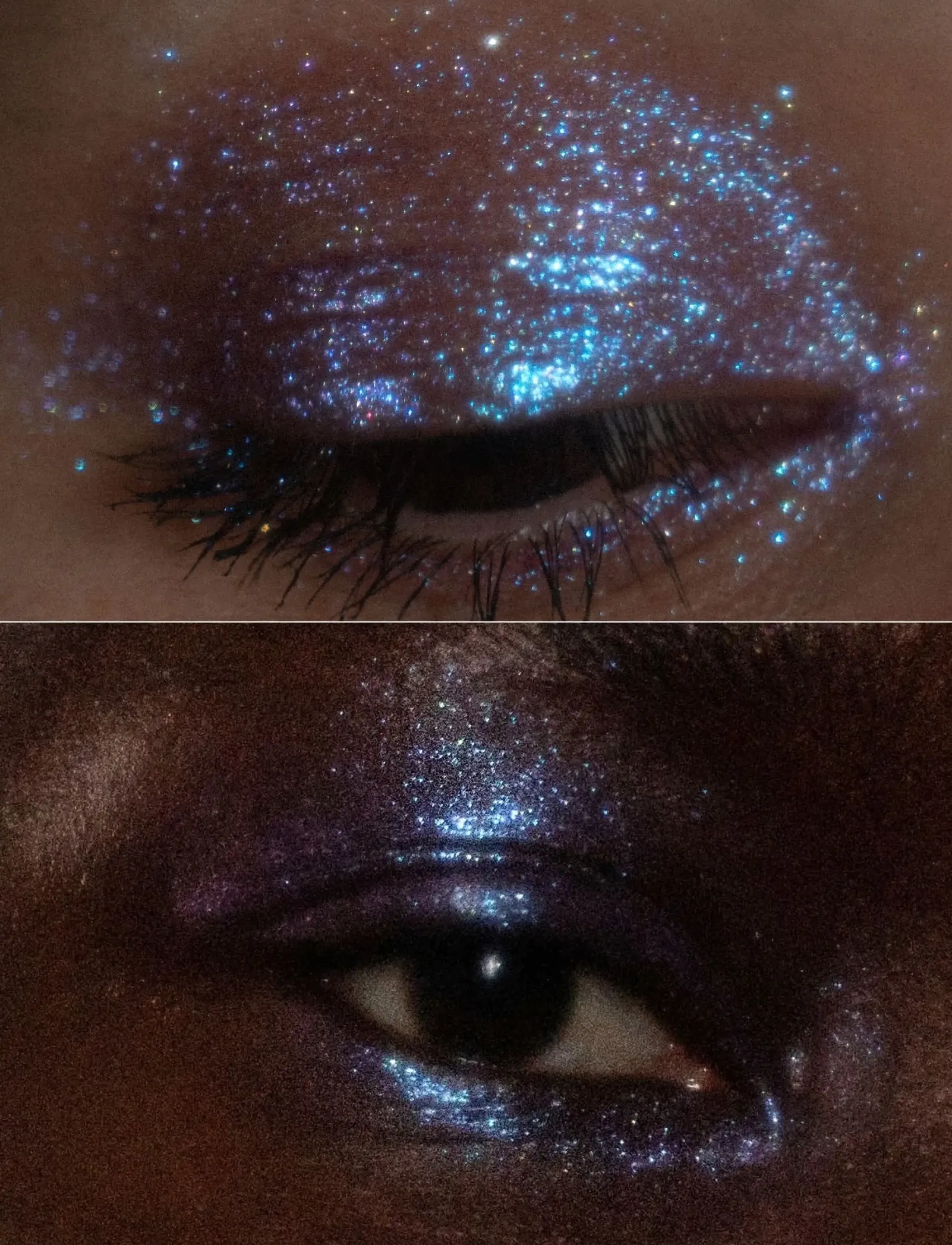 LH Cosmetics - Sparkl liquid eyeshadow & topper - acid ice blue/lilac pink duochrome - 0