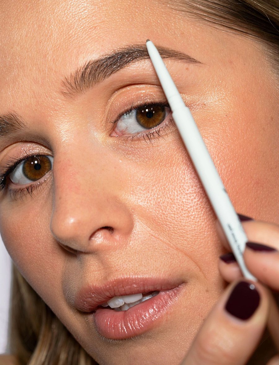 LH Cosmetics - Infinity brow pen - silmät ja kulmakarvat - medium brown - 0