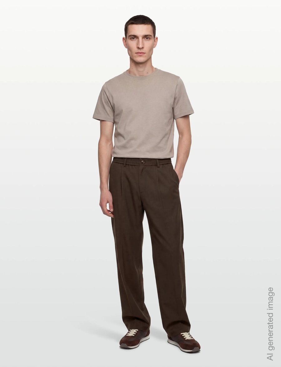 Libertine-Libertine - Agency - casual trousers - brown melange - 0