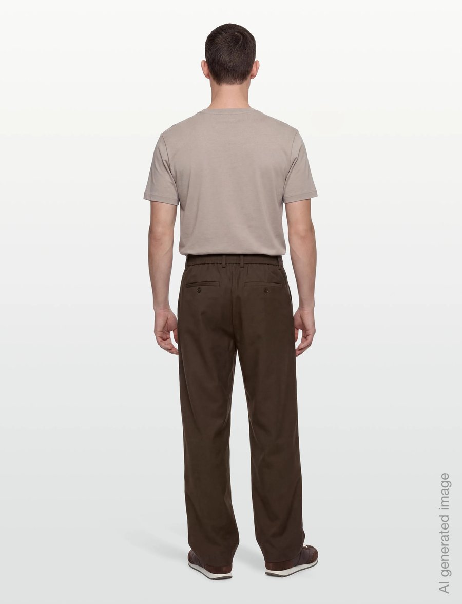 Libertine-Libertine - Agency - casual trousers - brown melange - 4