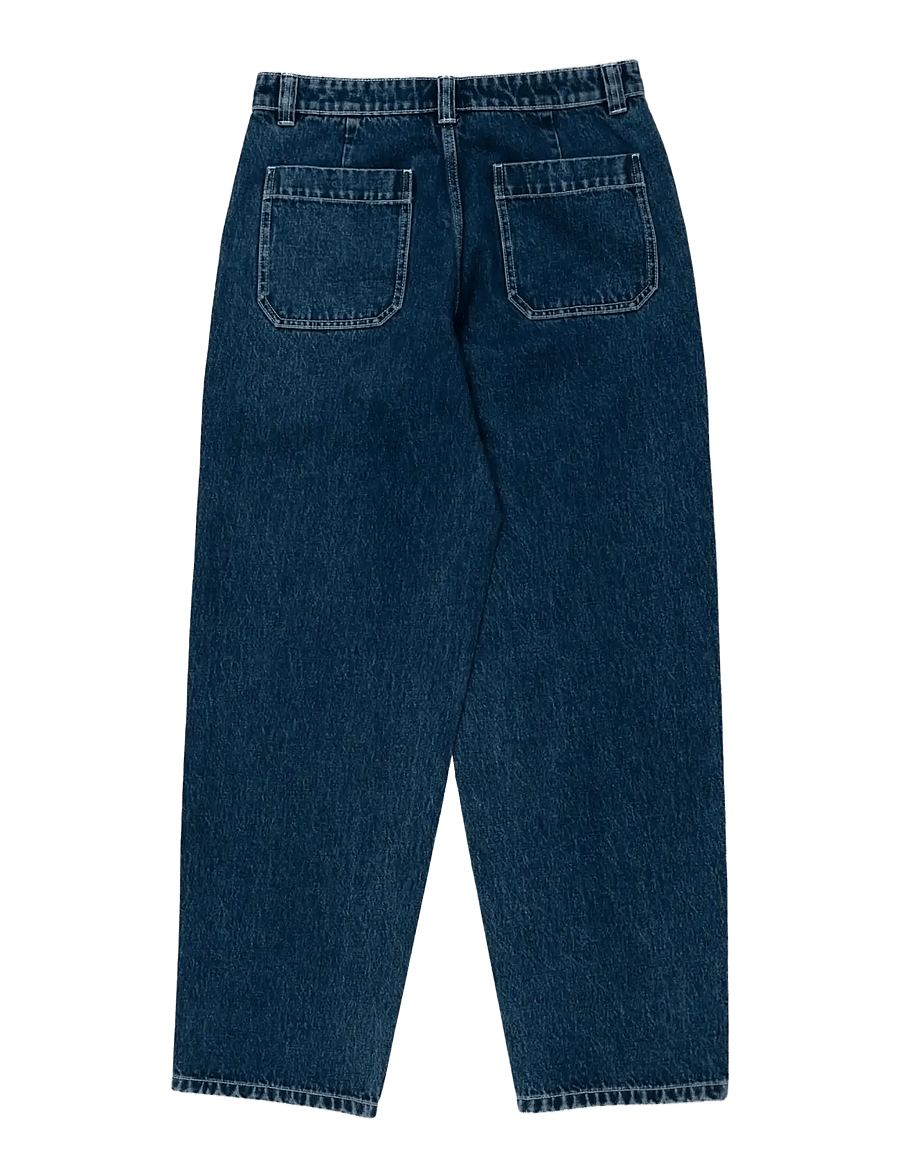 Libertine-Libertine - Alert - loose jeans - washed blue - 2