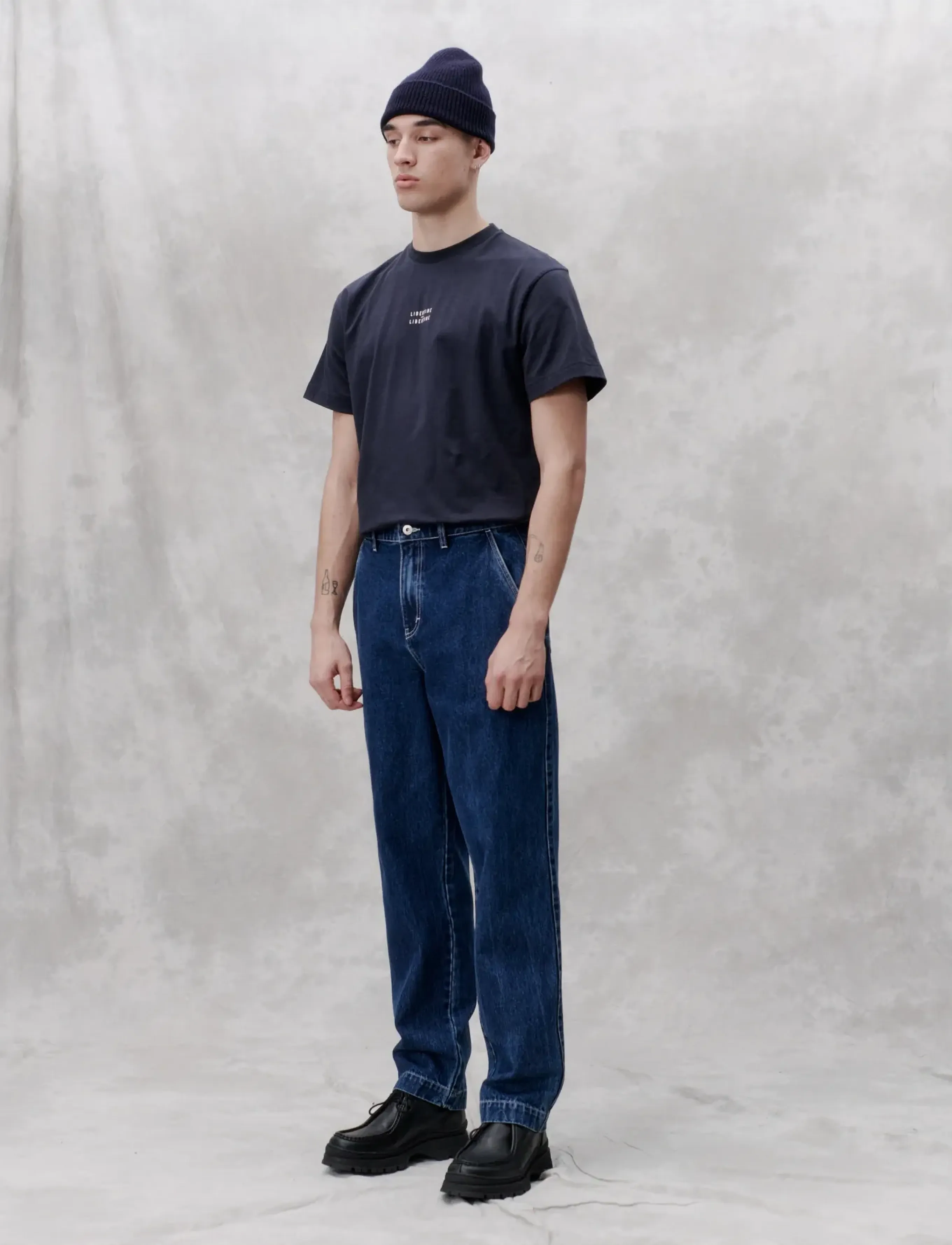 Libertine-Libertine Alert, L, Navy, Jeans > Afslappede, Herre