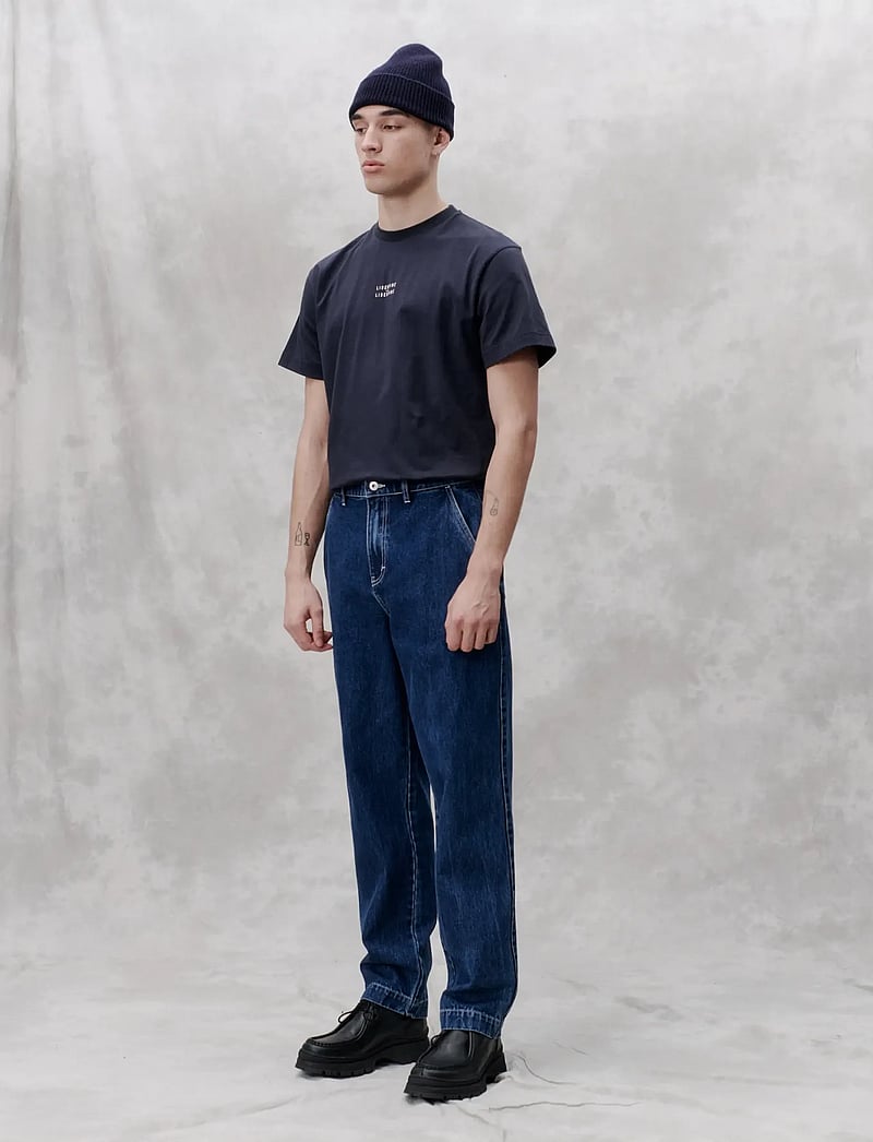 Libertine-Libertine - Alert - loose jeans - washed blue - 0