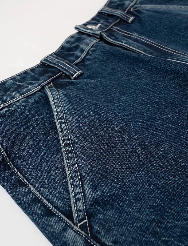 Libertine-Libertine - Alert - loose jeans - washed blue - 5