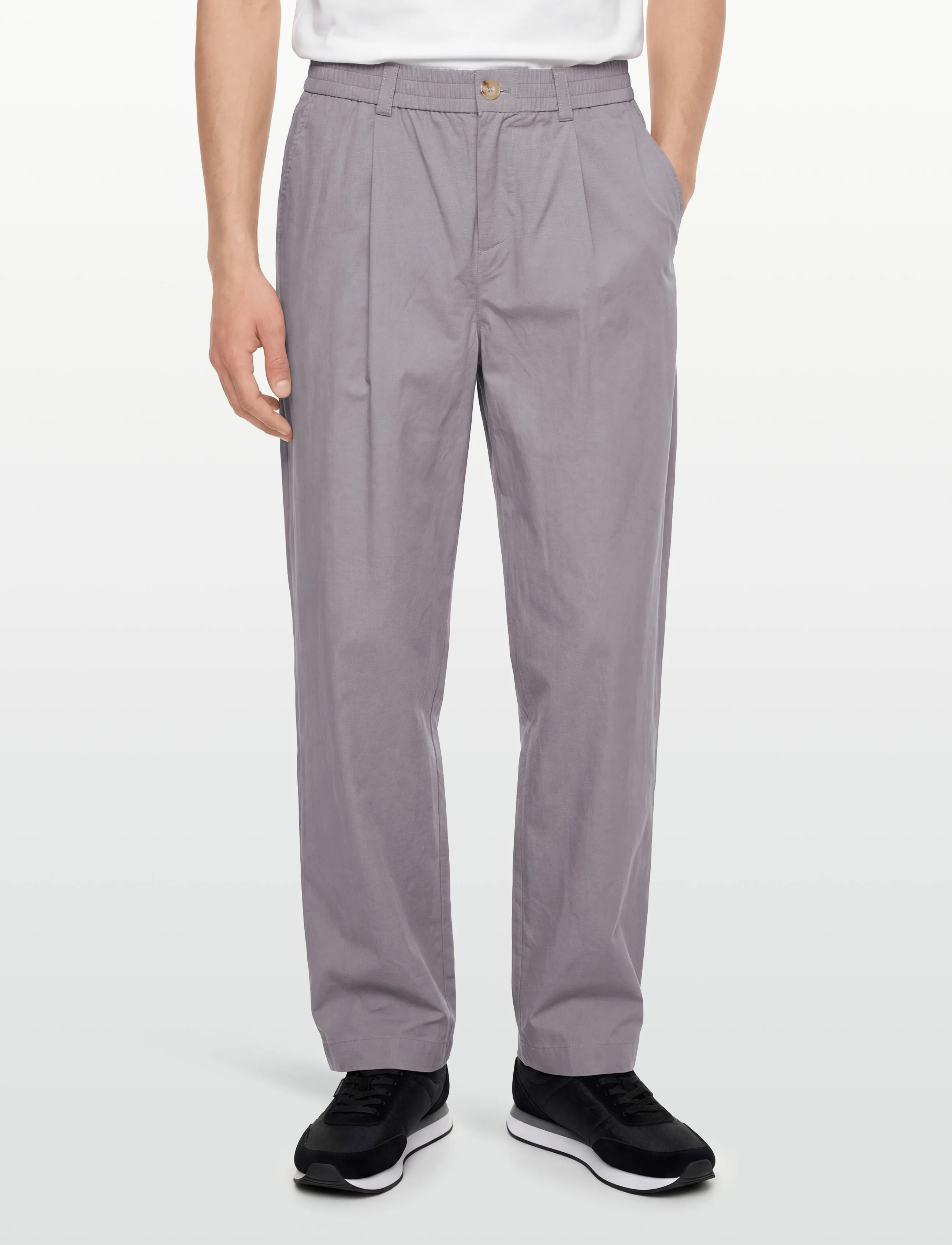Libertine-Libertine - Alive - casual bukser - warm grey - 3