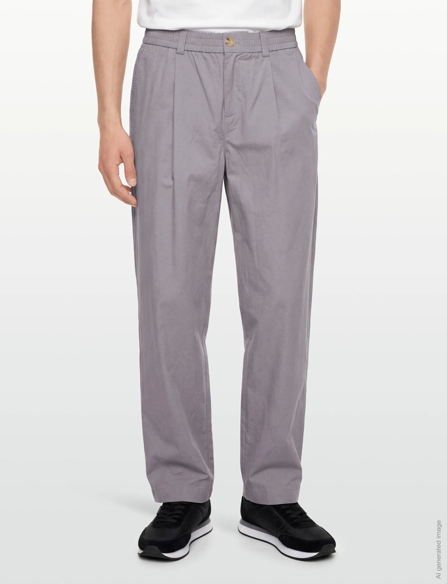 Libertine-Libertine - Alive - casual bukser - warm grey - 3