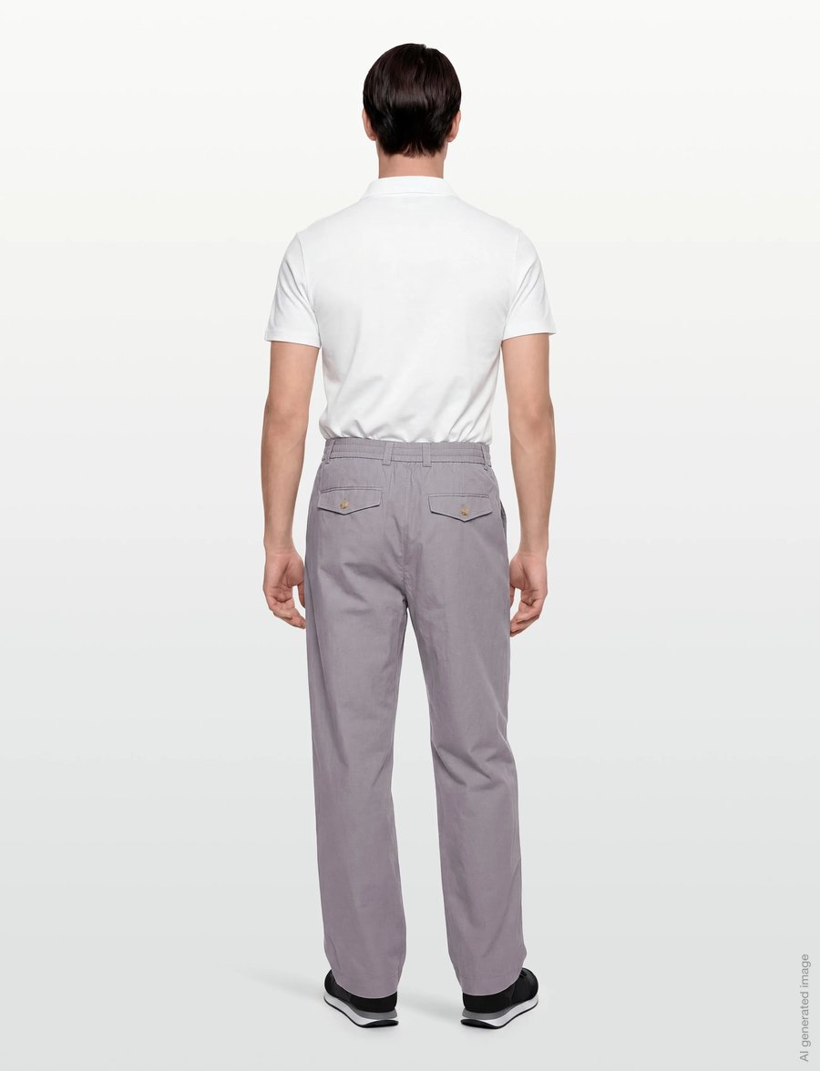 Libertine-Libertine - Alive - casual bukser - warm grey - 4