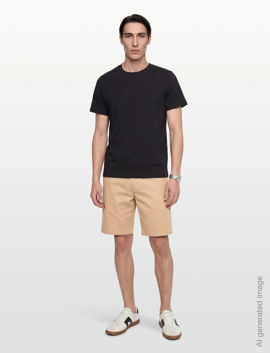 Libertine-Libertine - Aware - casual shorts - khaki camo - 0