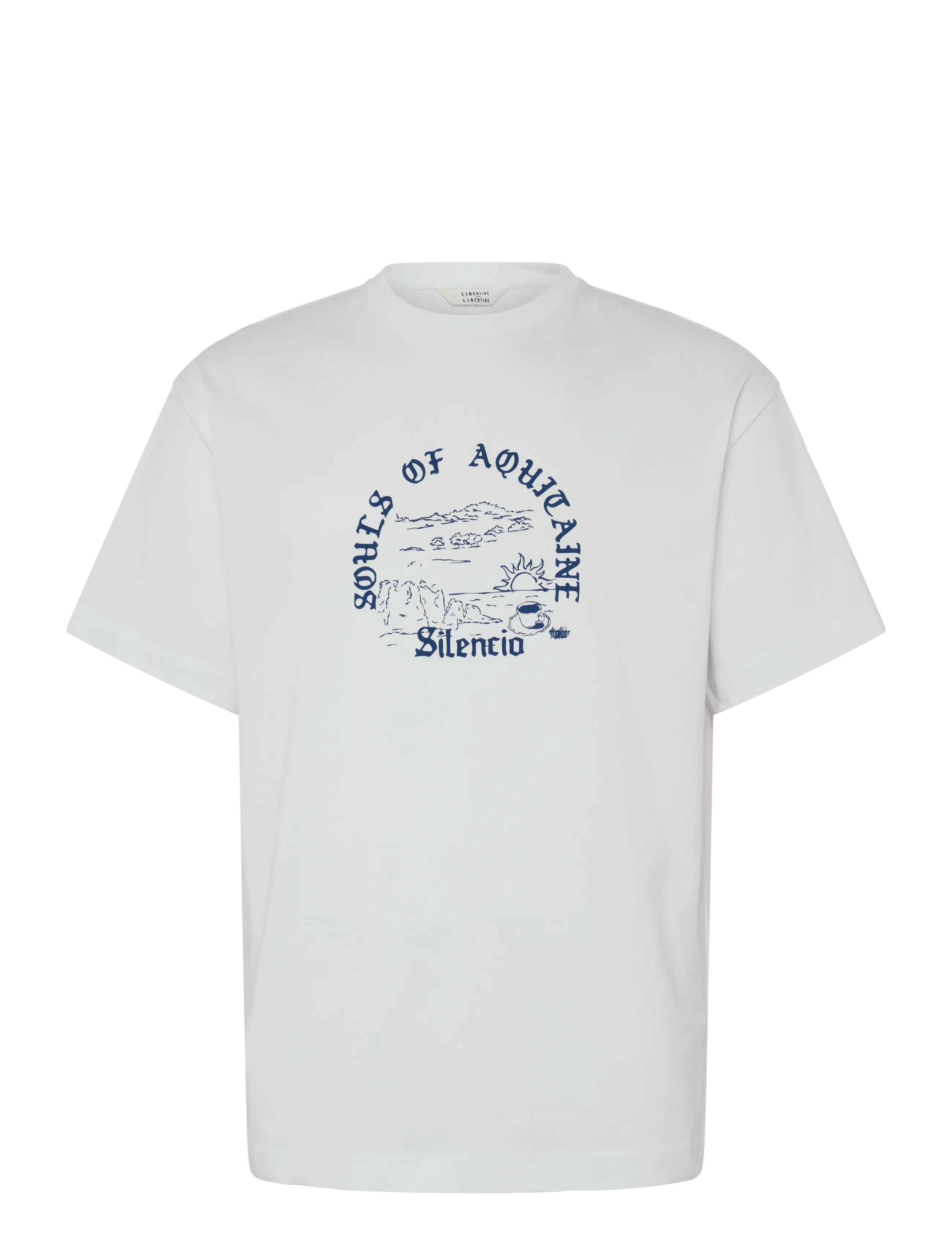 Libertine-Libertine - Broke Aquitaine - kortærmede t-shirts - white - 1