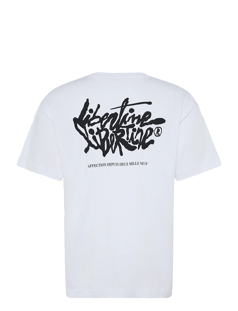 Libertine-Libertine - Broke Era Logo - kurzärmelig - white - 1