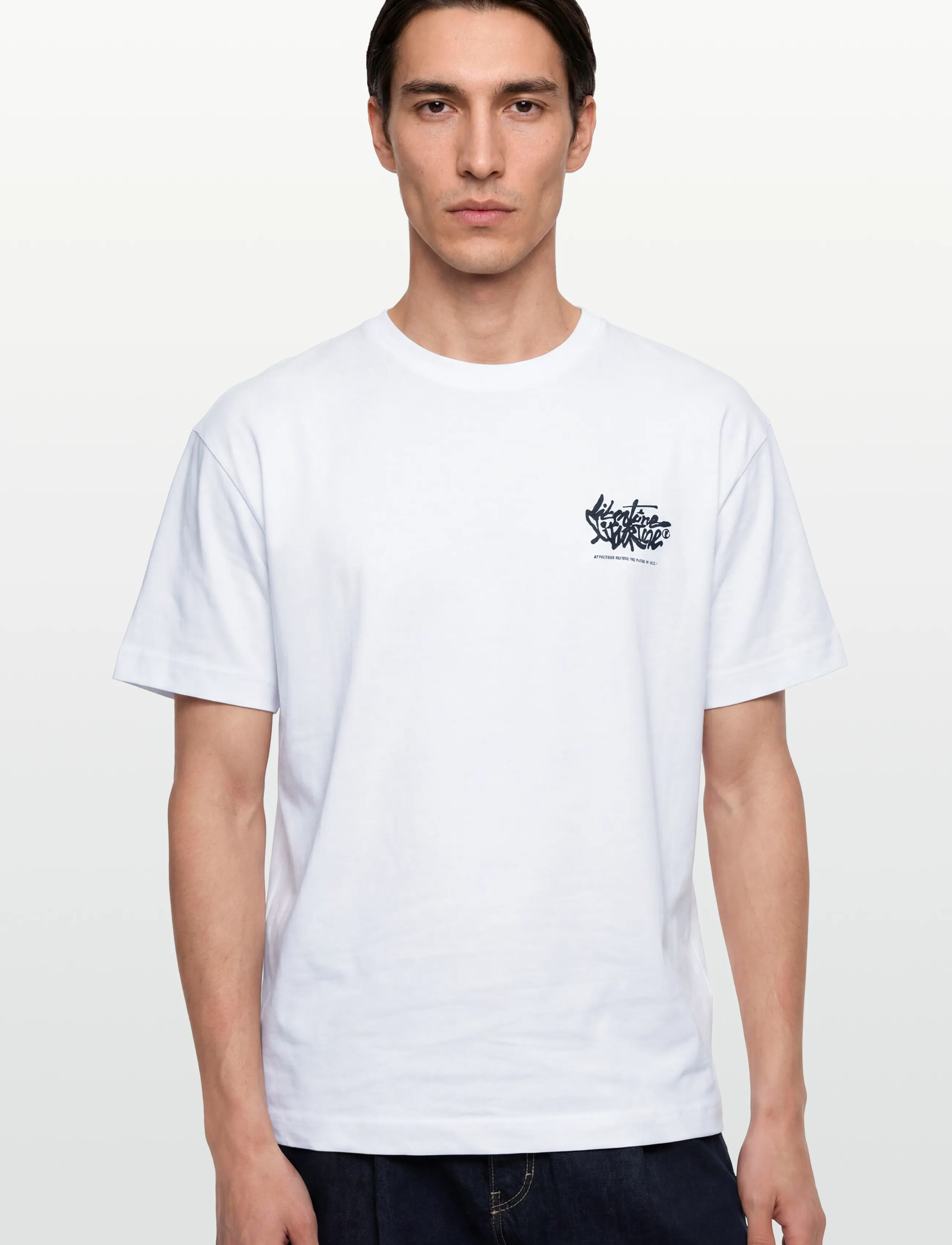 Libertine-Libertine - Broke Era Logo - lühikeste varrukatega t-särgid - white - 3