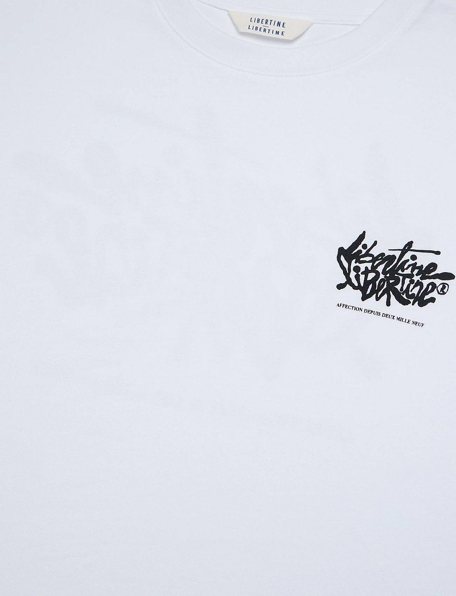 Libertine-Libertine - Broke Era Logo - kurzärmelig - white - 2