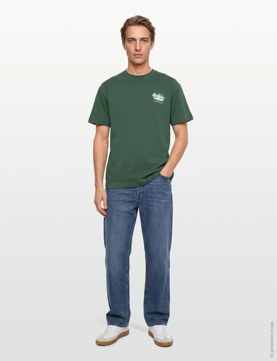 Libertine-Libertine - Broke Era Logo - kortærmede t-shirts - garden topiary - 0