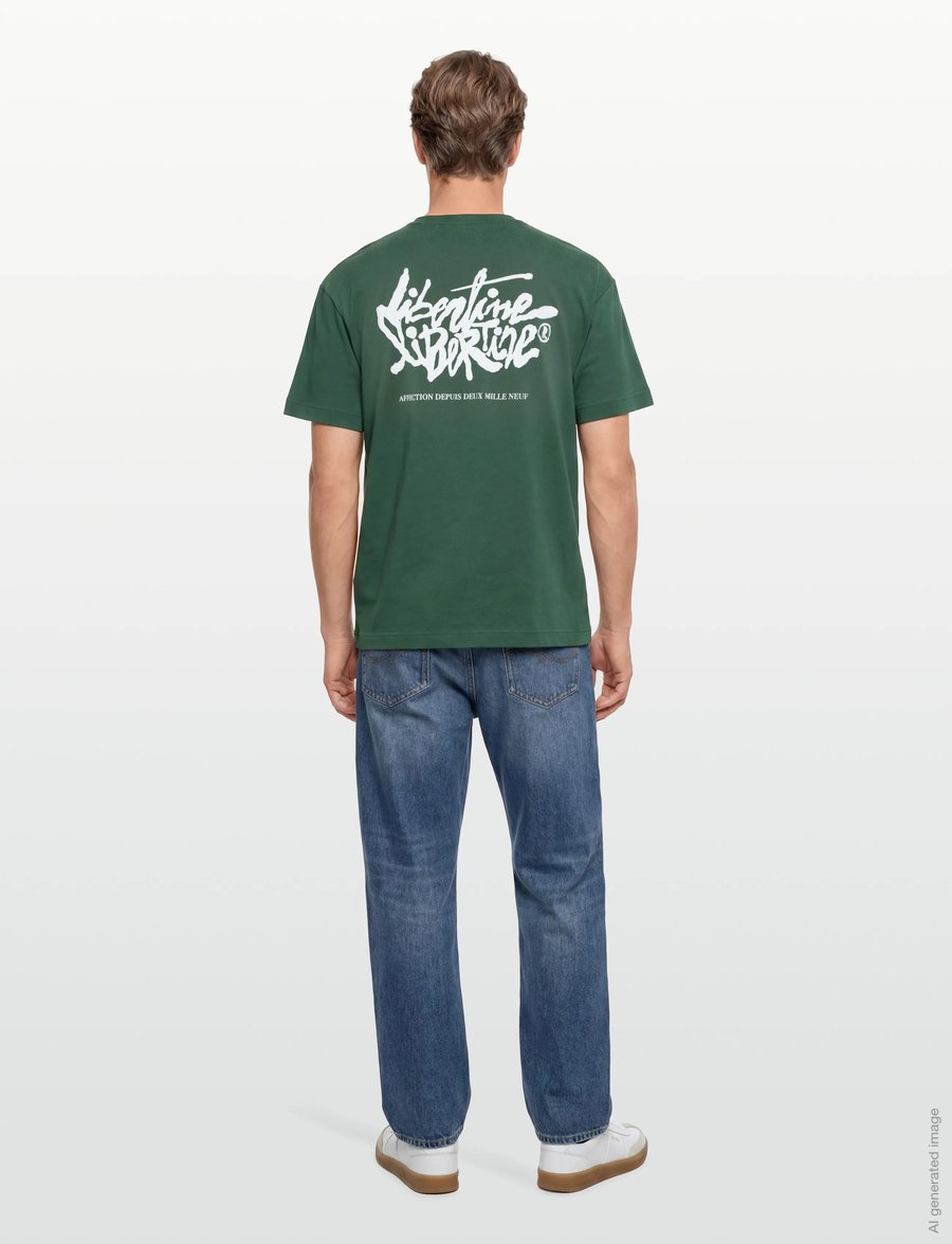 Libertine-Libertine - Broke Era Logo - kortærmede t-shirts - garden topiary - 4