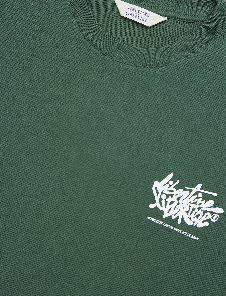 Libertine-Libertine - Broke Era Logo - kortærmede t-shirts - garden topiary - 5