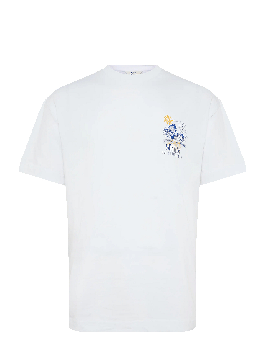 Libertine-Libertine - Broke La Grand Plage - kurzärmelige t-shirts - white - 1