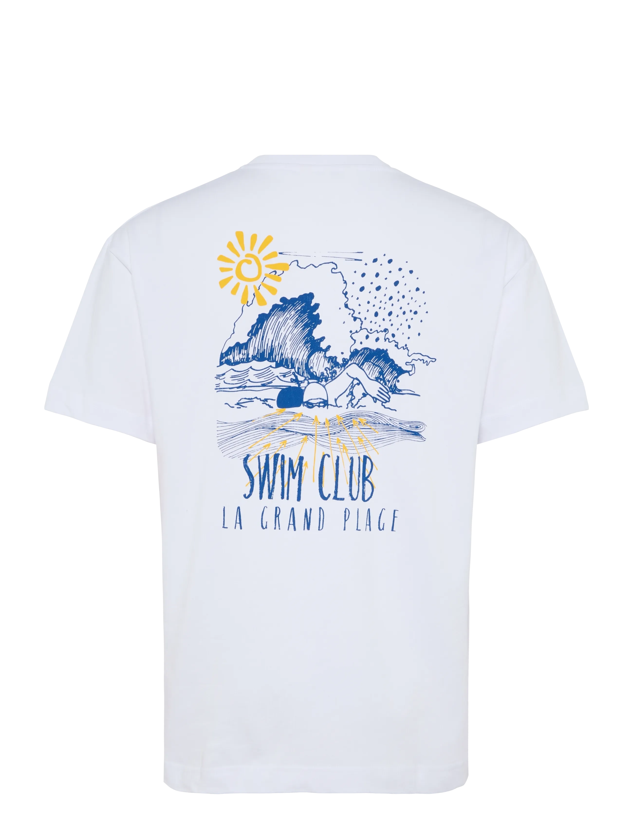 Libertine-Libertine - Broke La Grand Plage - kortærmede t-shirts - white - 2