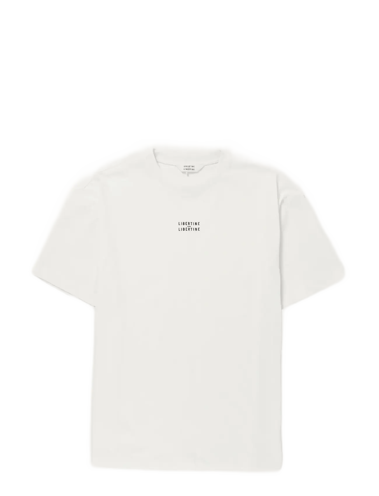 Libertine-Libertine Broke Logo - T-shirts - WHITE / white