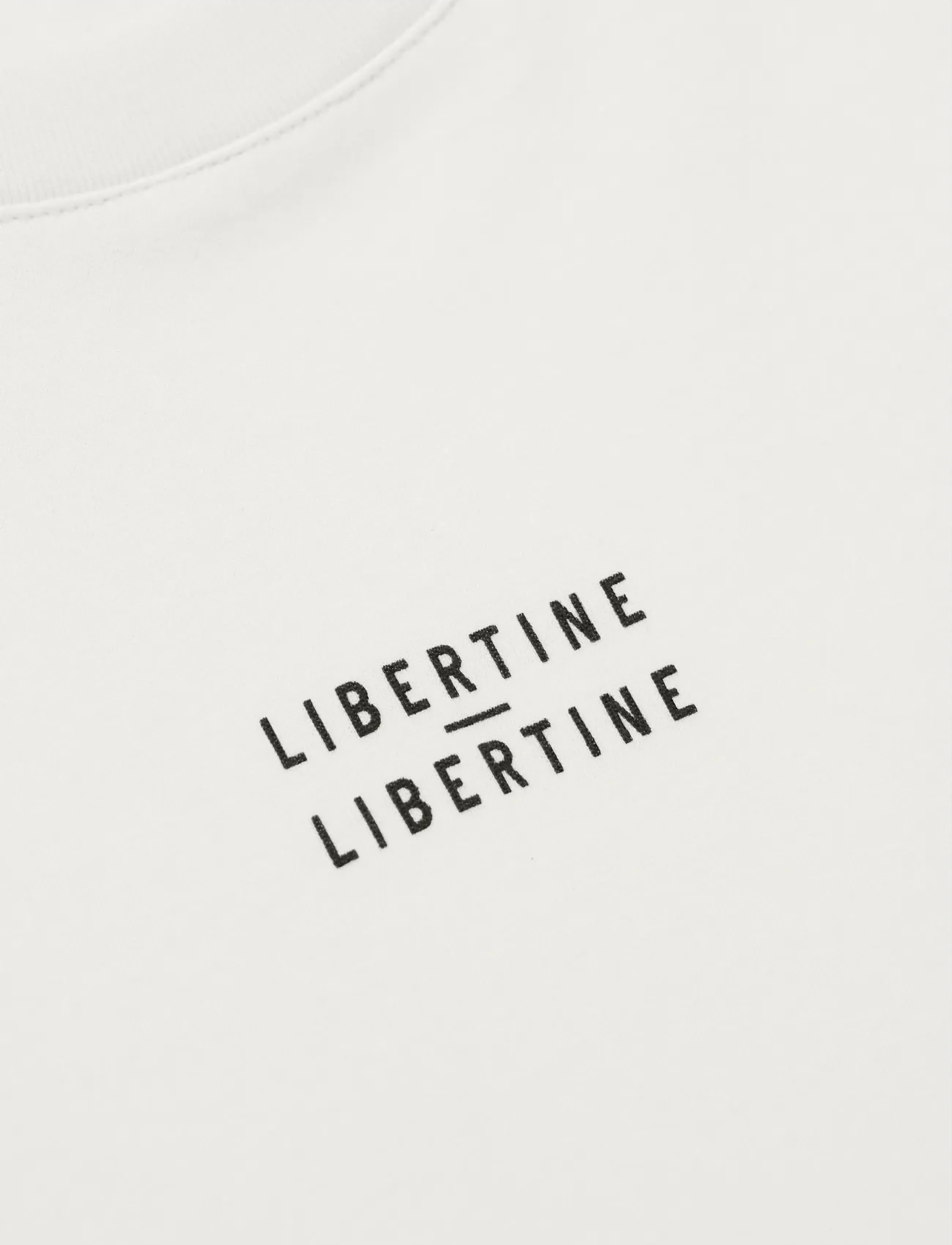 Libertine-Libertine - Broke Logo - kortærmede t-shirts - white - 1