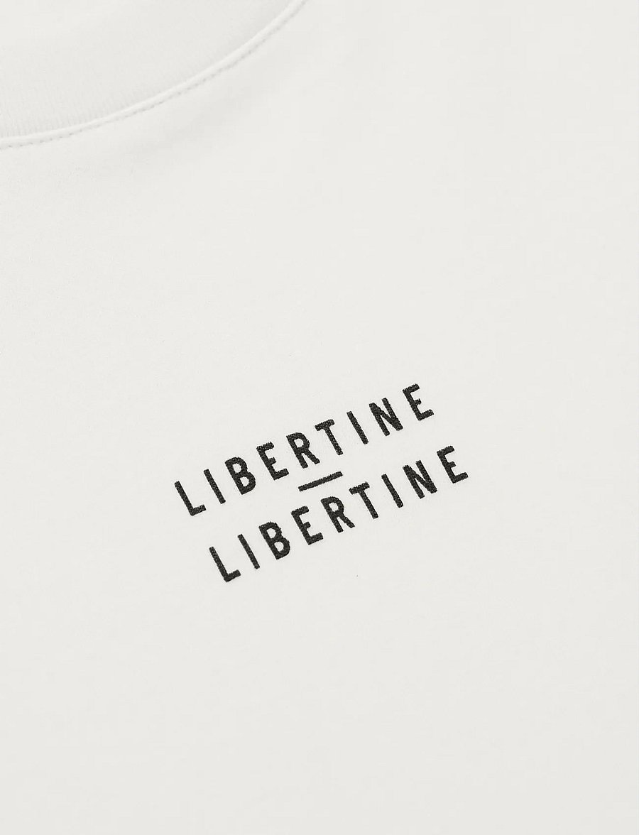 Libertine-Libertine - Broke Logo - lühikeste varrukatega t-särgid - white - 1