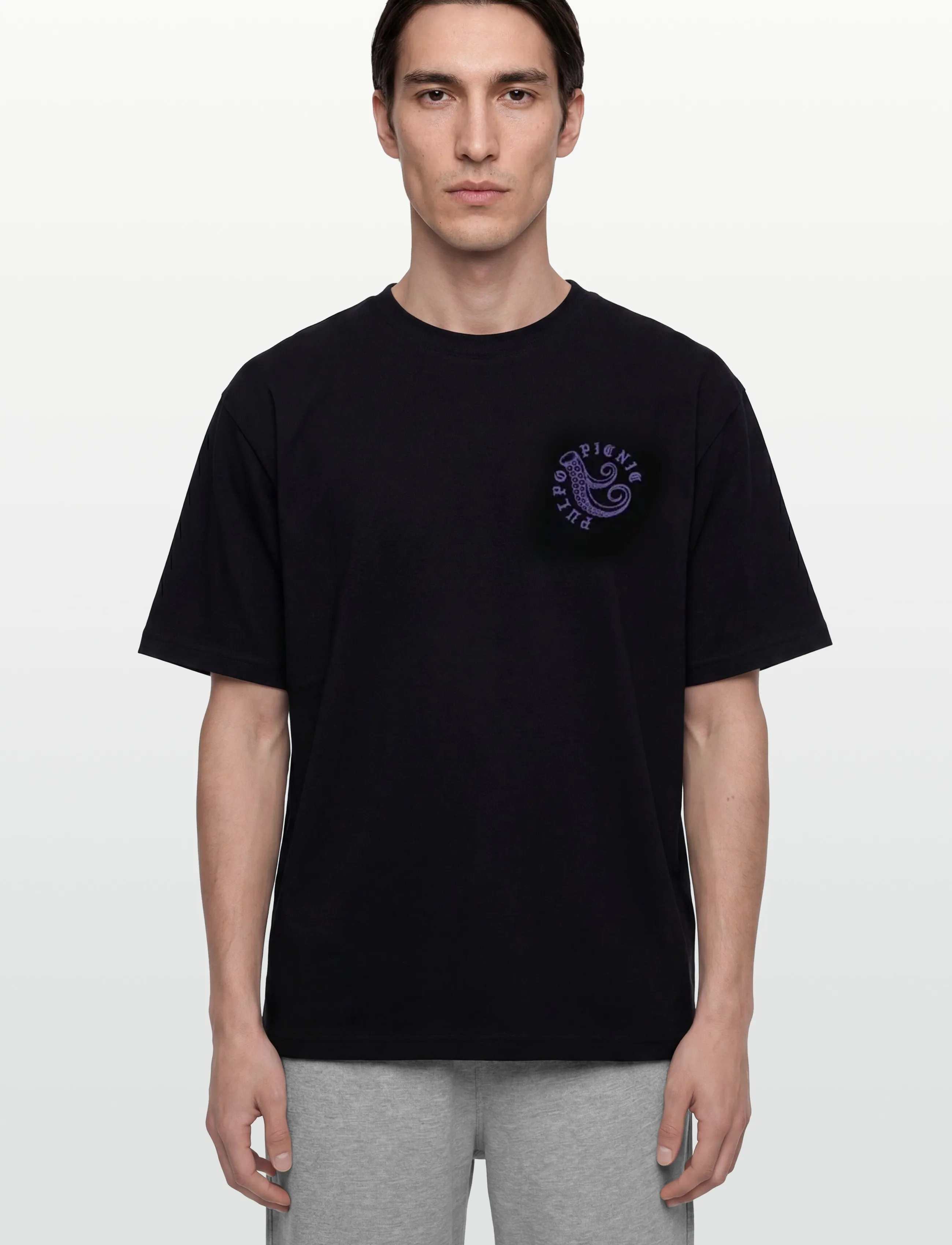 Libertine-Libertine - Broke Pulpo - lühikeste varrukatega t-särgid - black - 3