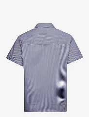 Libertine-Libertine - Carbon - basic shirts - dark navy stripe - 1