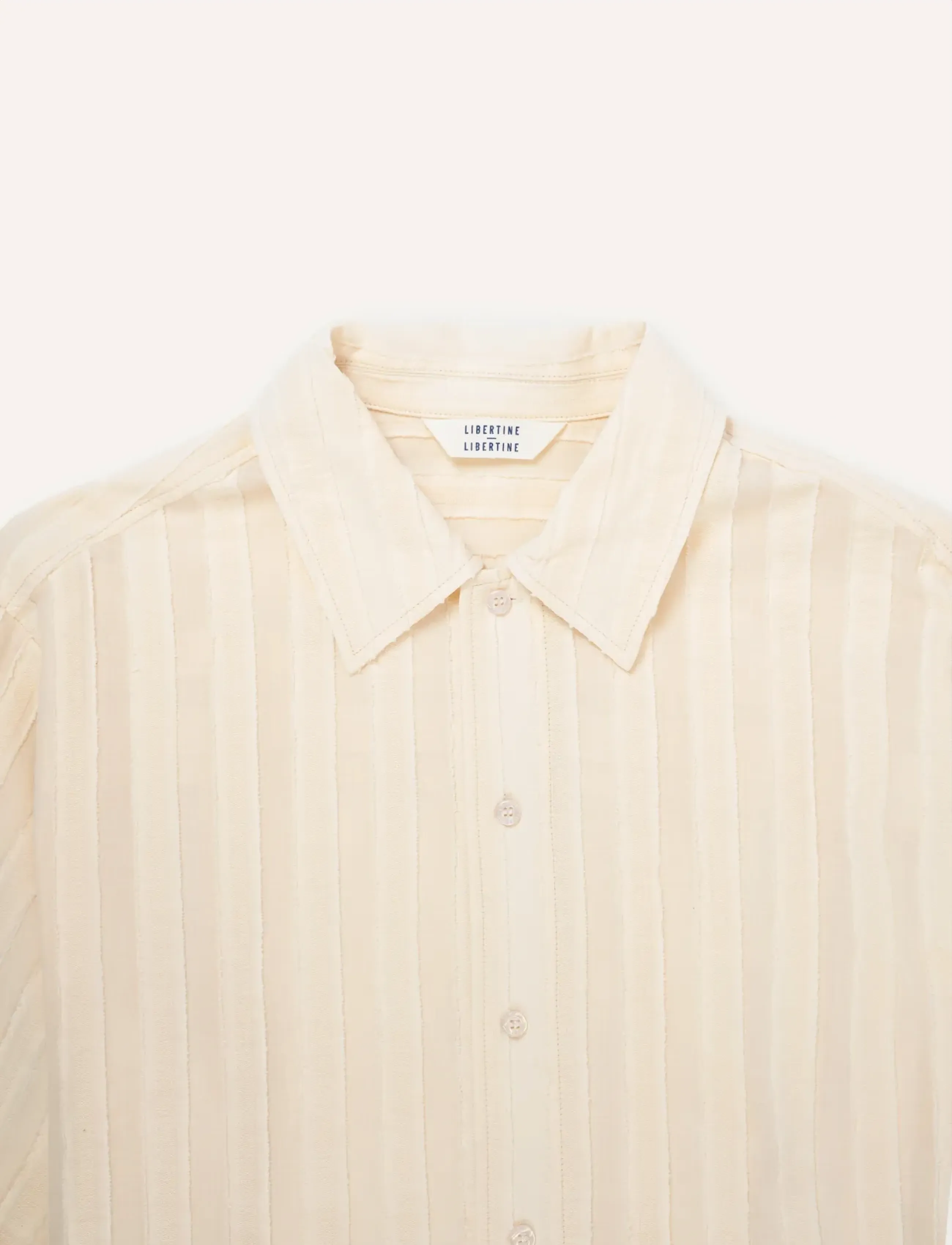 Libertine-Libertine - Carbon - kortærmede skjorter - off white - 2