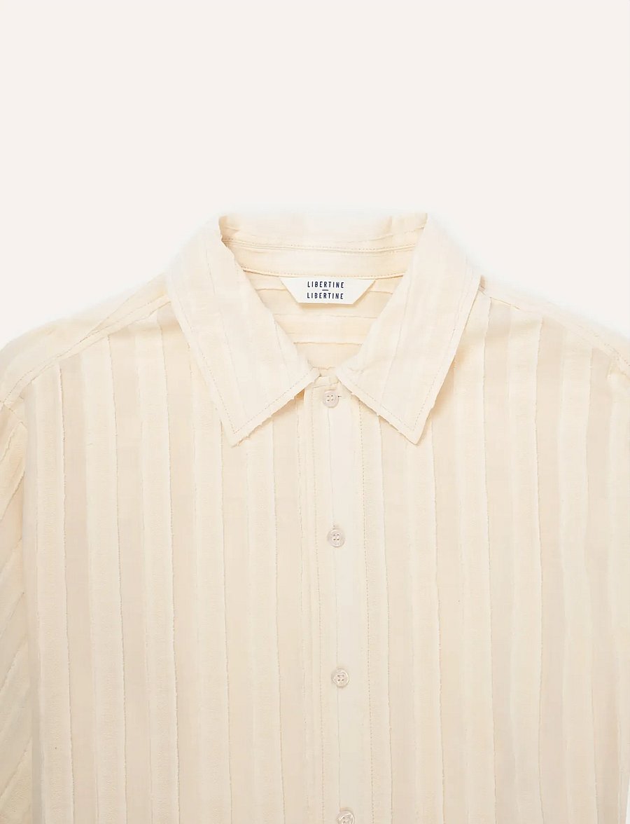 Libertine-Libertine - Carbon - kortærmede skjorter - off white - 2