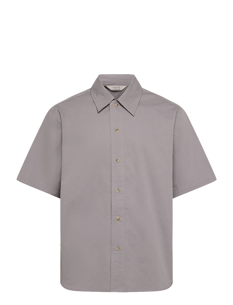 Libertine-Libertine - Carbon - kortærmede skjorter - warm grey - 0