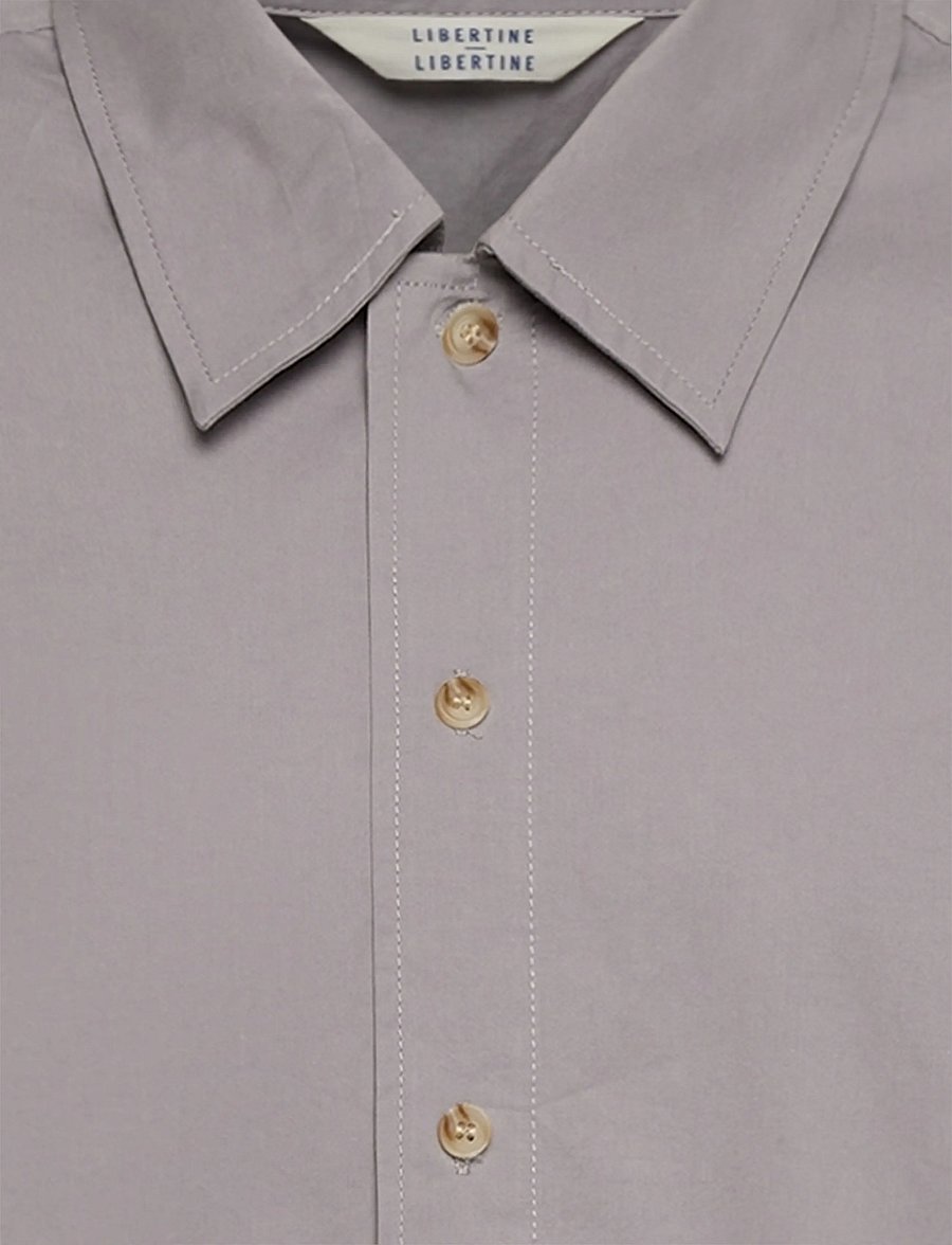 Libertine-Libertine - Carbon - kortærmede skjorter - warm grey - 2