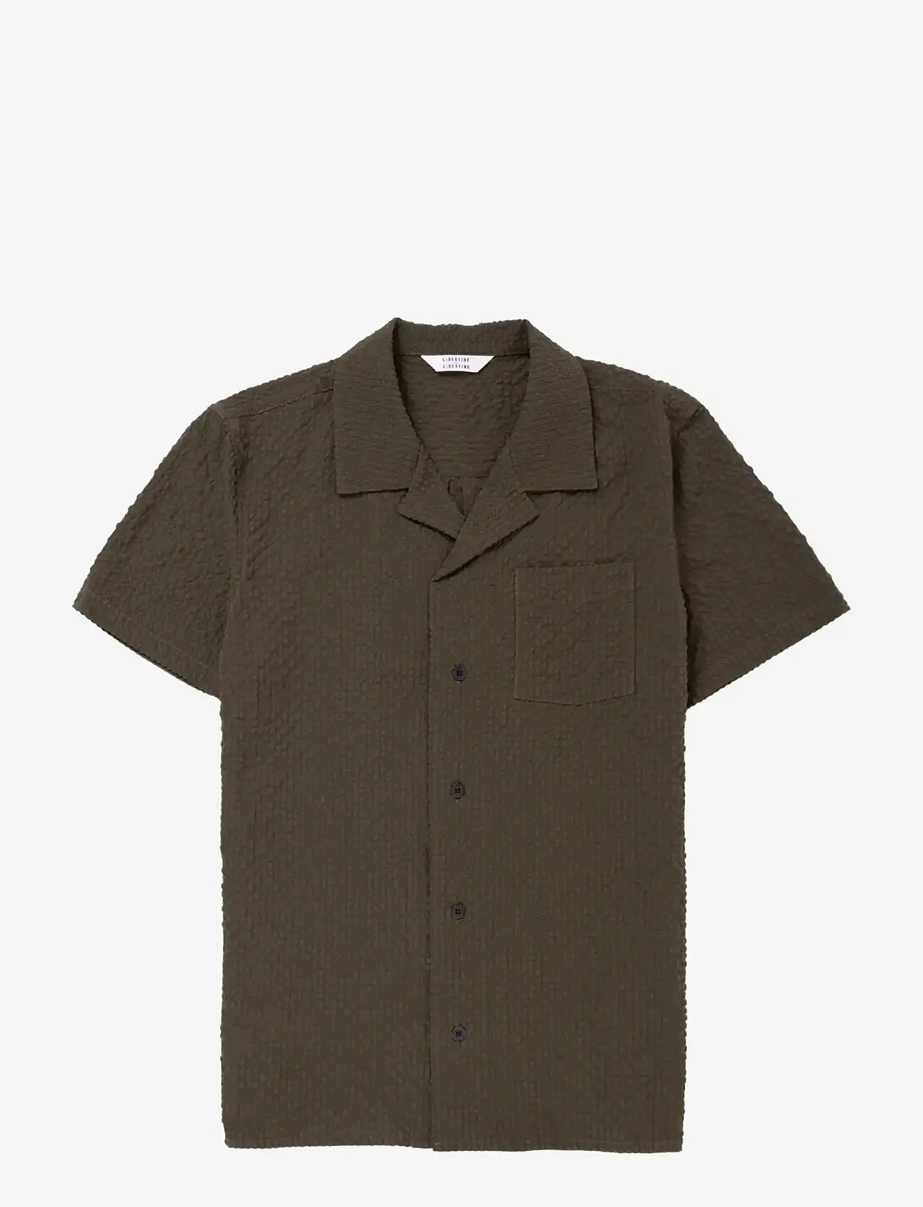 Libertine-Libertine - Cave - kurzarmhemden - olive - 0