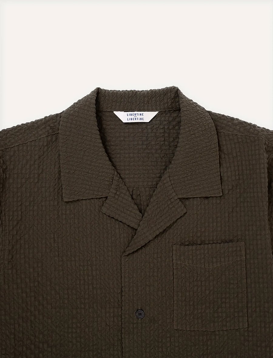 Libertine-Libertine - Cave - kortærmede skjorter - olive - 2