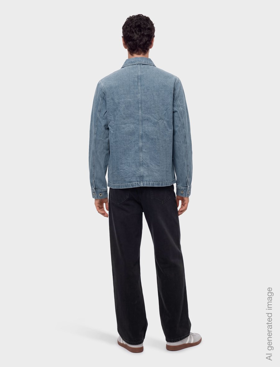 Libertine-Libertine - Park 3409 - unlined denim jackets - light blue - 4