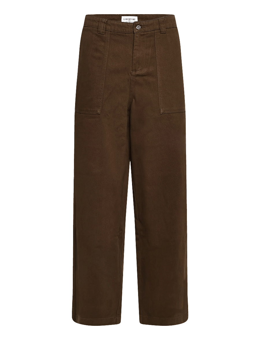 Libertine-Libertine - Remedy 3659 - vabaajapüksid - chocolate brown - 0