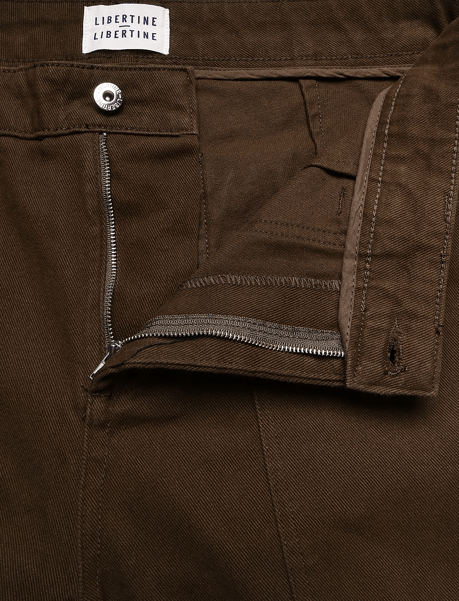 Libertine-Libertine - Remedy 3659 - vabaajapüksid - chocolate brown - 2