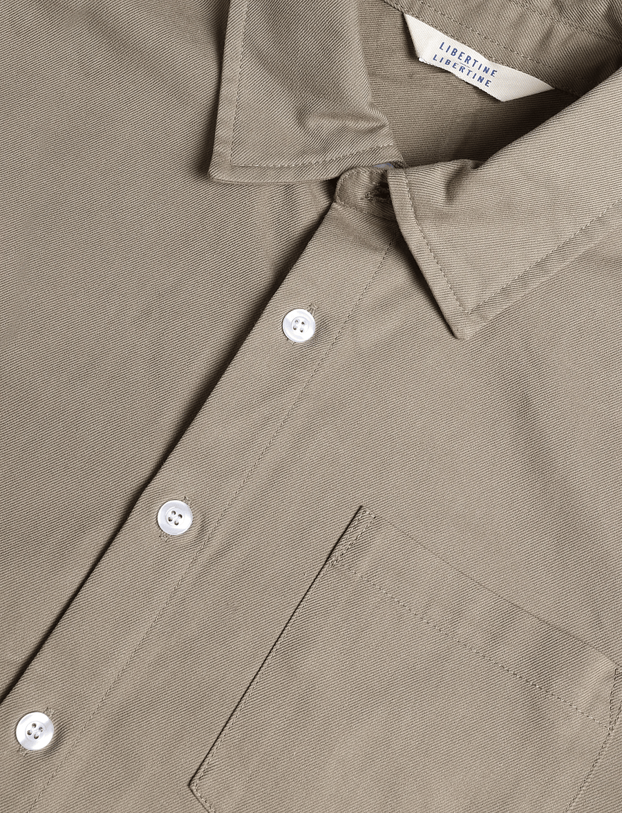 Libertine-Libertine - Record 3701 - casual skjortor - olive - 2