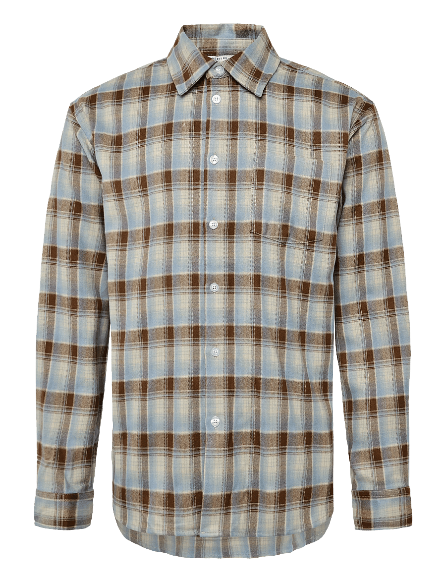 Libertine-Libertine - Record 3704 - flanell-hemden - blue ice - 0