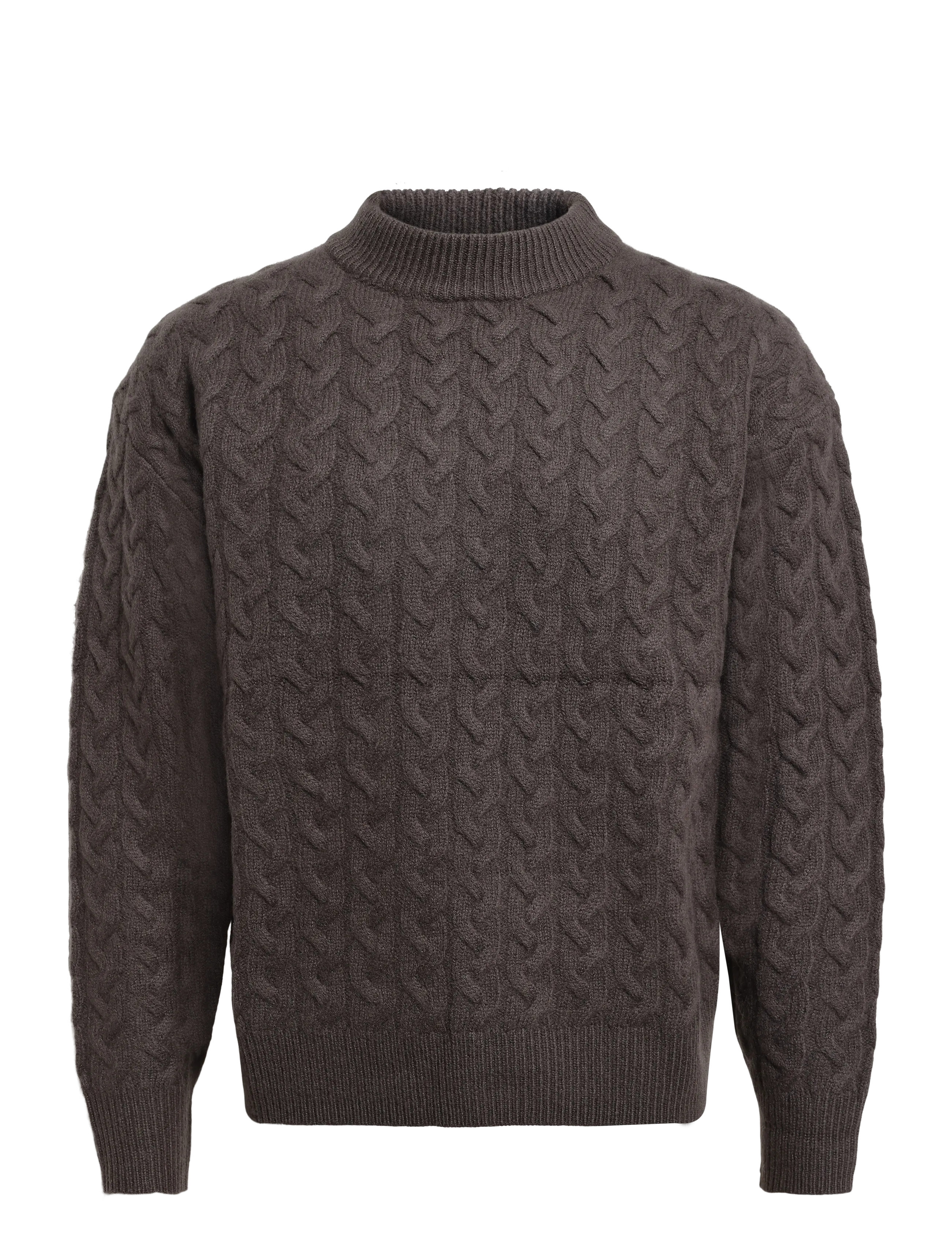 Libertine-Libertine Topanga Cable Knit 3666 - Kleidung - GRAPHITE / grey