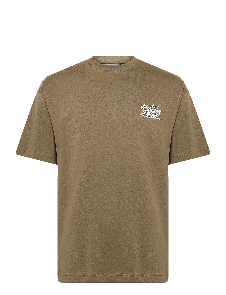 Libertine-Libertine - Broke Rose 3515 - kortærmede t-shirts - tobacco brown - 0