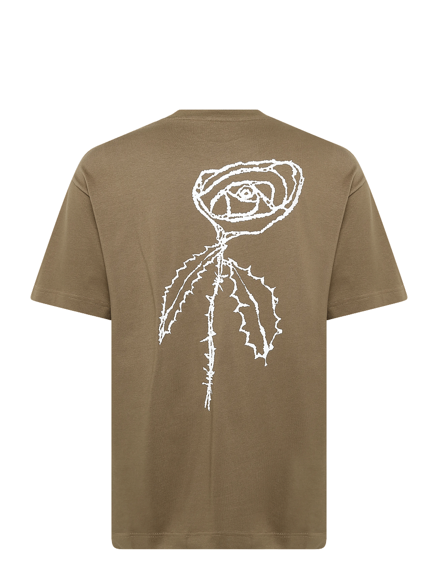 Libertine-Libertine - Broke Rose 3515 - kortærmede t-shirts - tobacco brown - 1