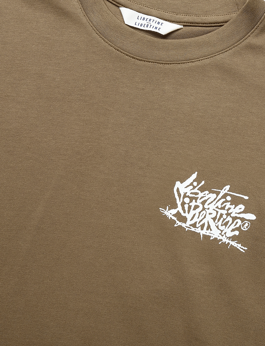Libertine-Libertine - Broke Rose 3515 - kortærmede t-shirts - tobacco brown - 2