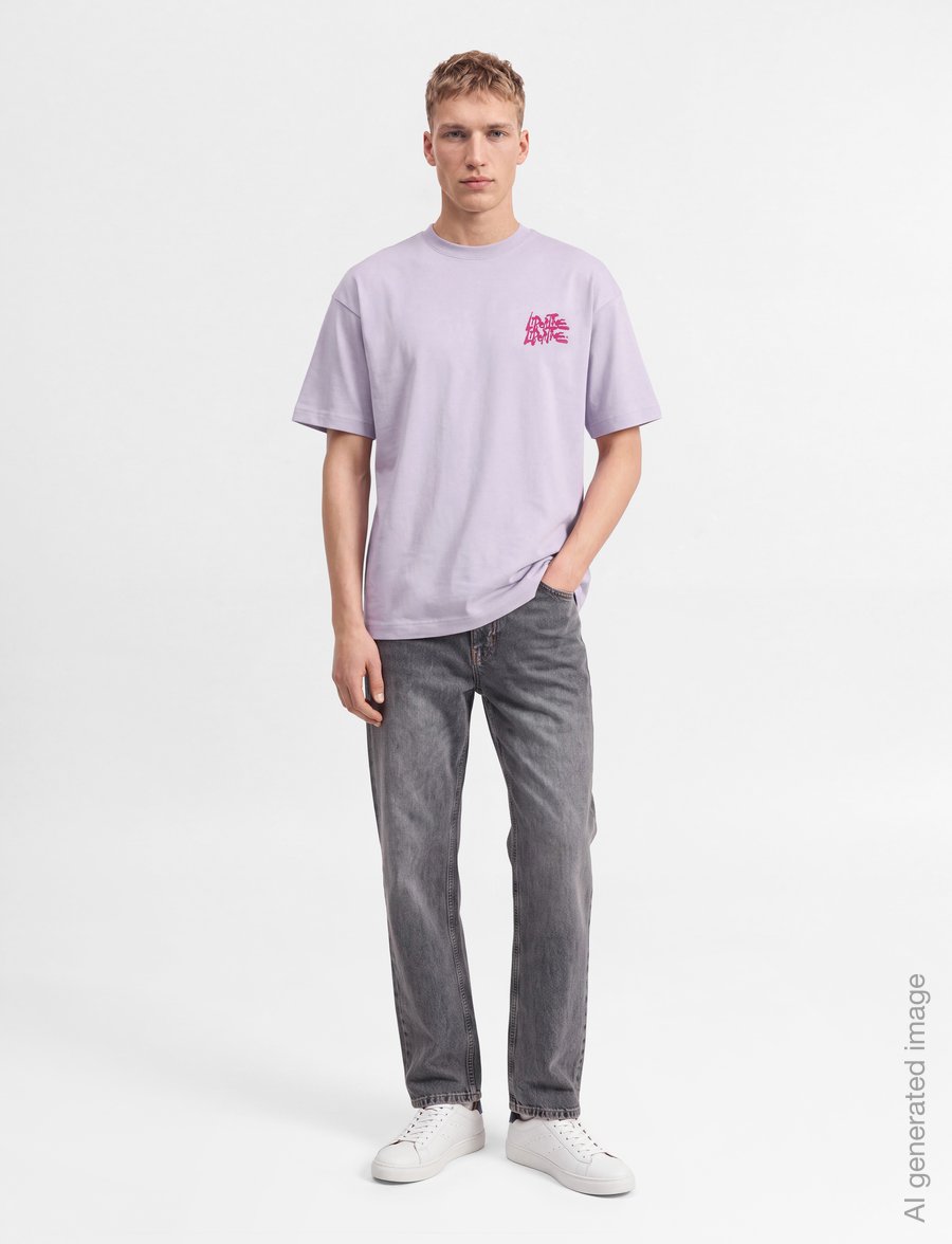 Libertine-Libertine - Broke Era Addmn 3515 - krótki rękaw - lavender - 0