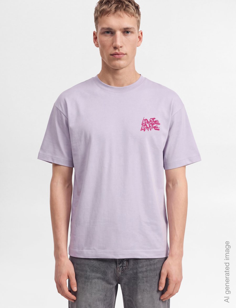 Libertine-Libertine - Broke Era Addmn 3515 - krótki rękaw - lavender - 3