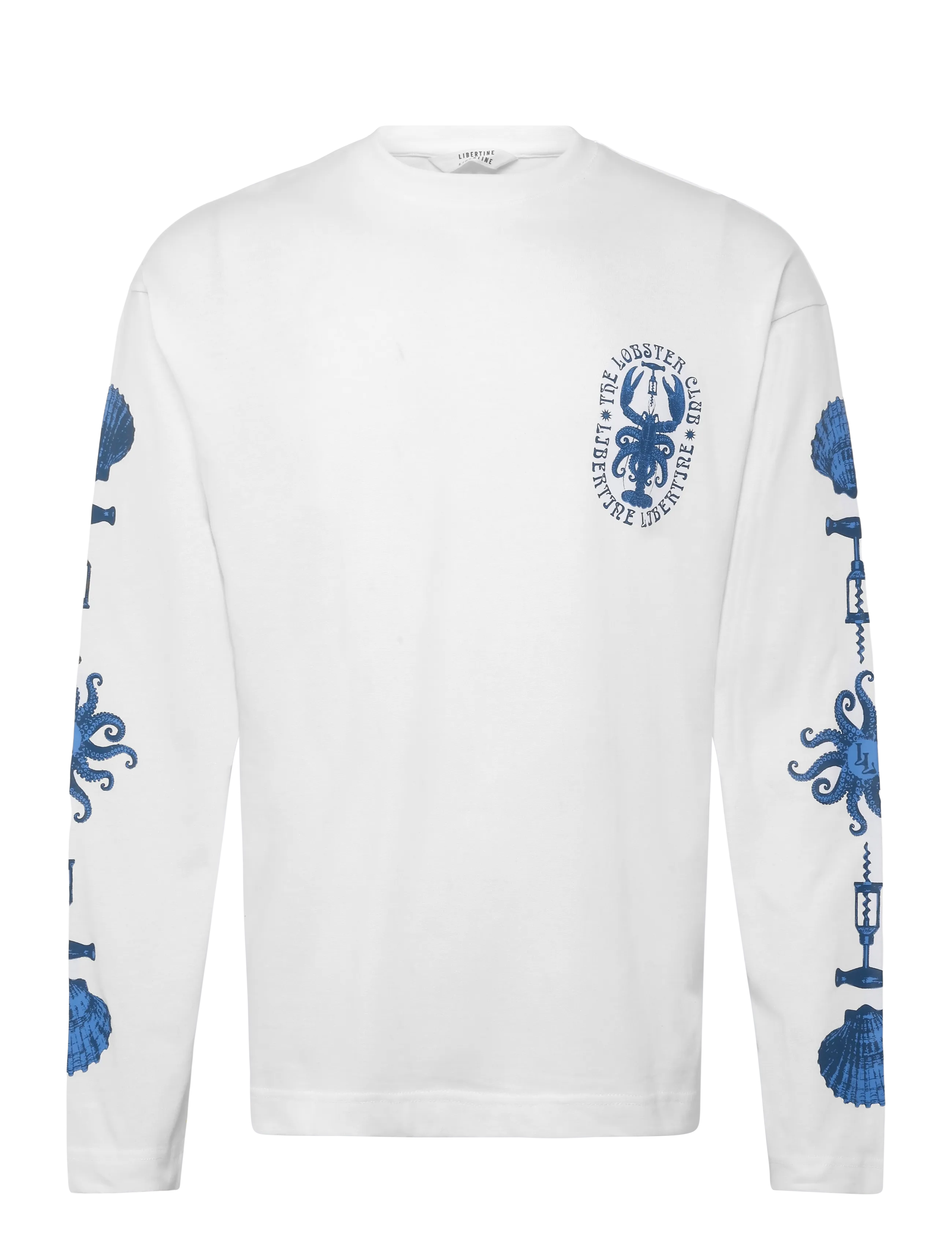 Libertine-Libertine Affirm Shell 3515 - T-Shirts - WHITE / white