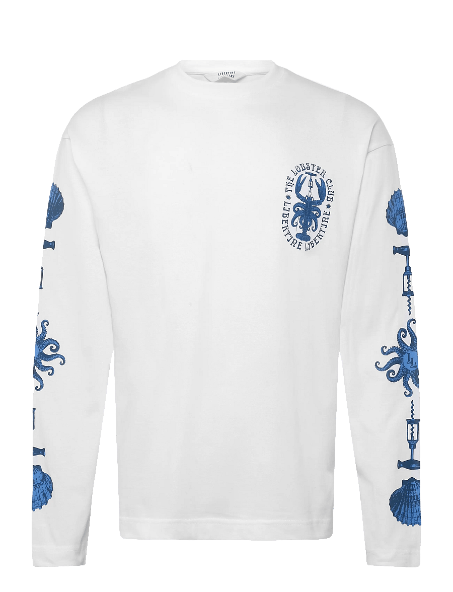 Libertine-Libertine - Affirm Shell 3515 - langärmelige t-shirts - white - 0