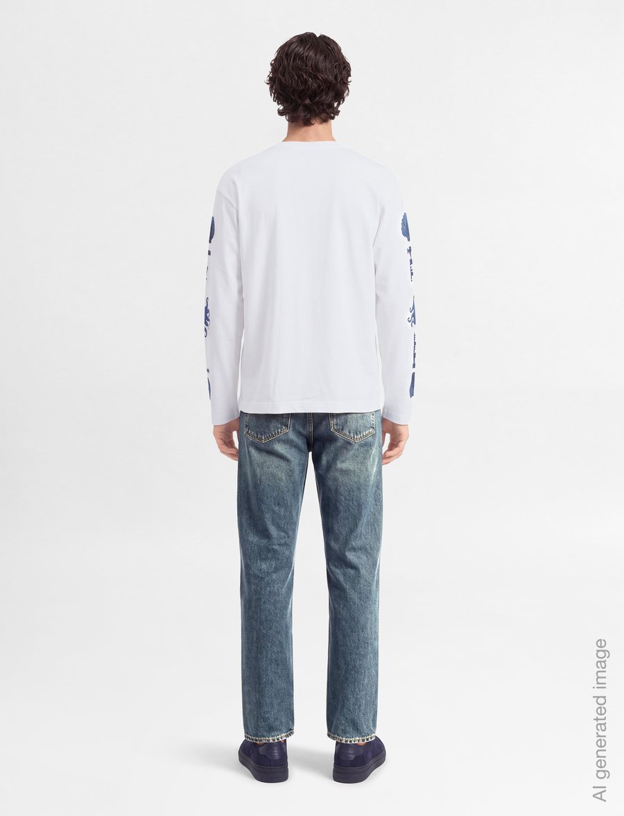 Libertine-Libertine - Affirm Shell 3515 - langærmede t-shirts - white - 4