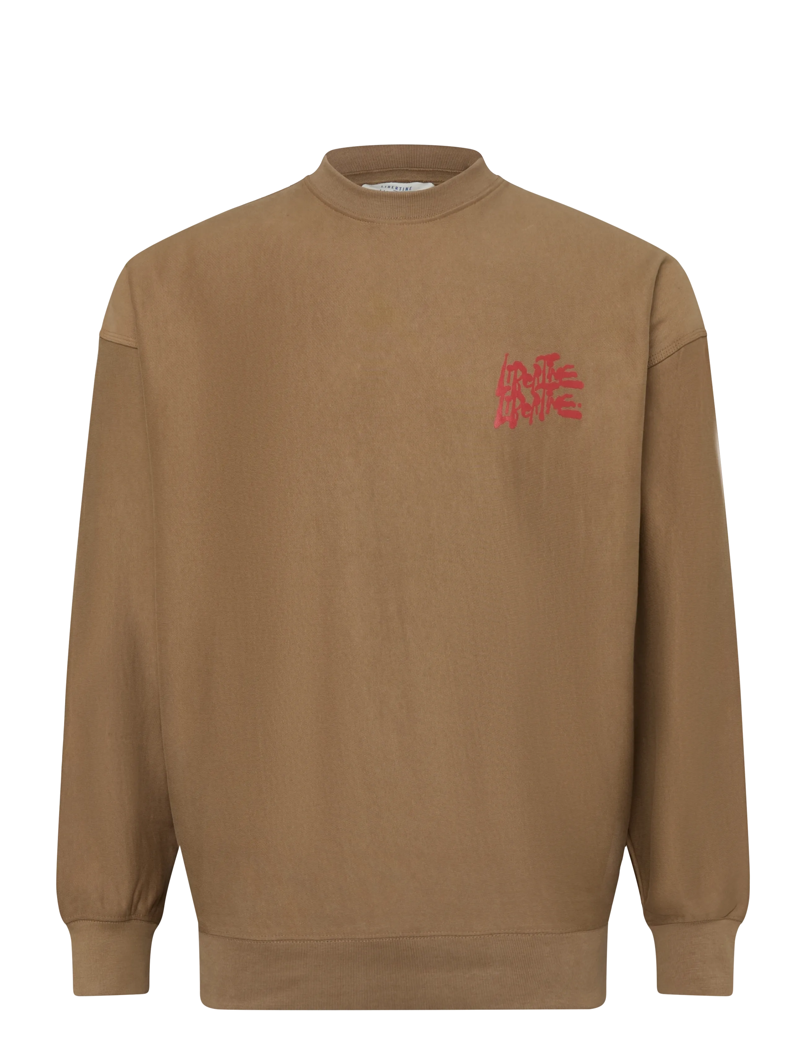 Libertine-Libertine Society Era Addmn 3695 - Strickmode - TOBACCO BROWN / white
