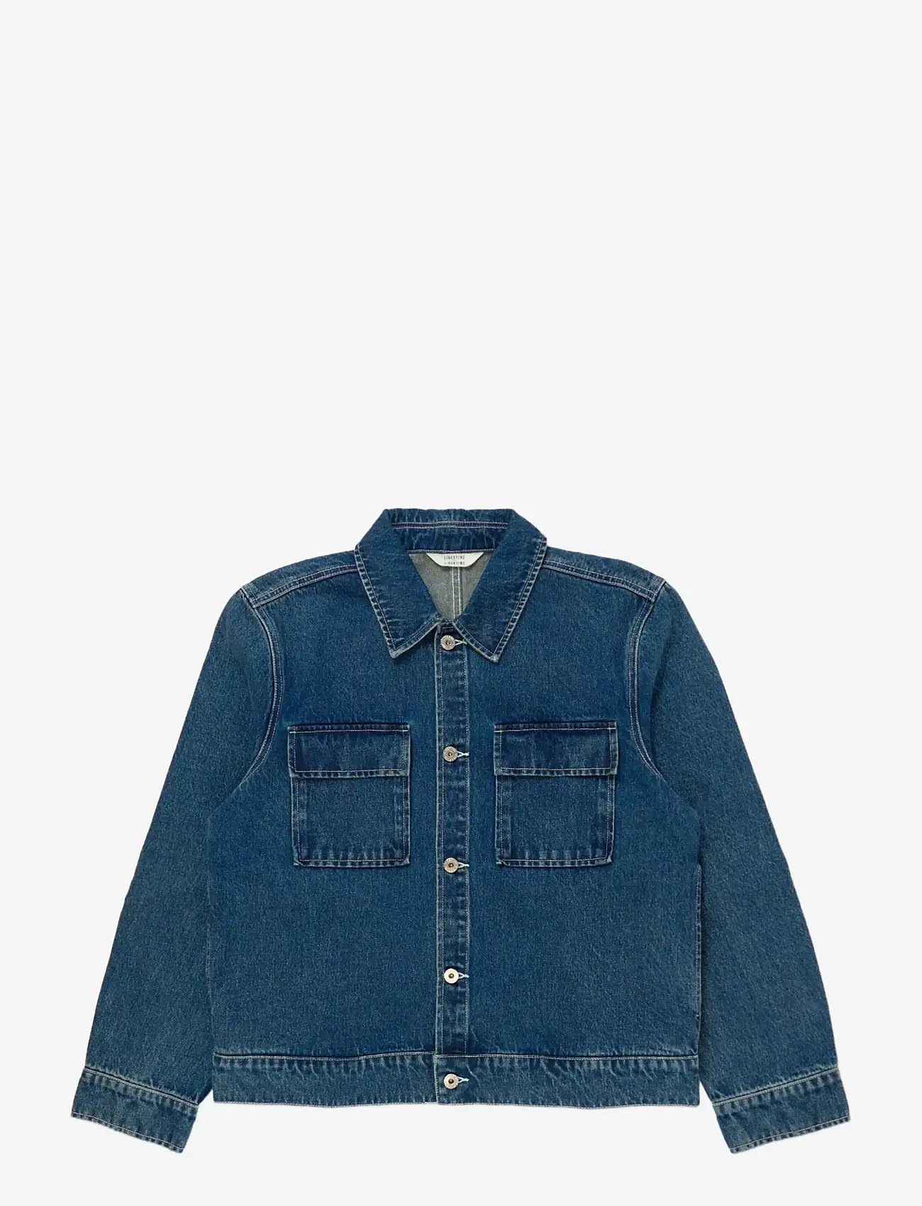 Libertine-Libertine - Mind - voodrita teksajakid - washed blue - 0