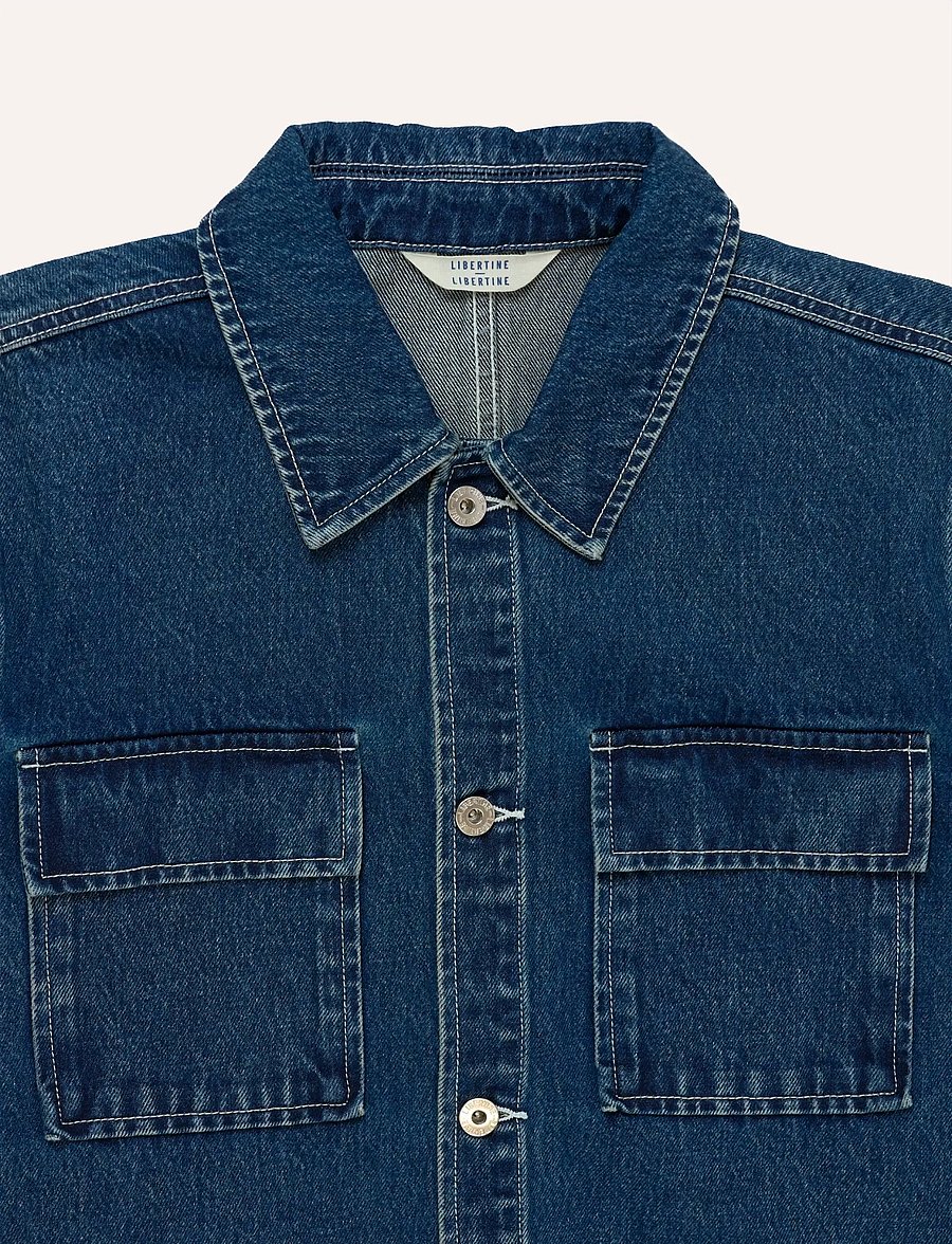 Libertine-Libertine - Mind - ungefütterte denimjacken - washed blue - 2