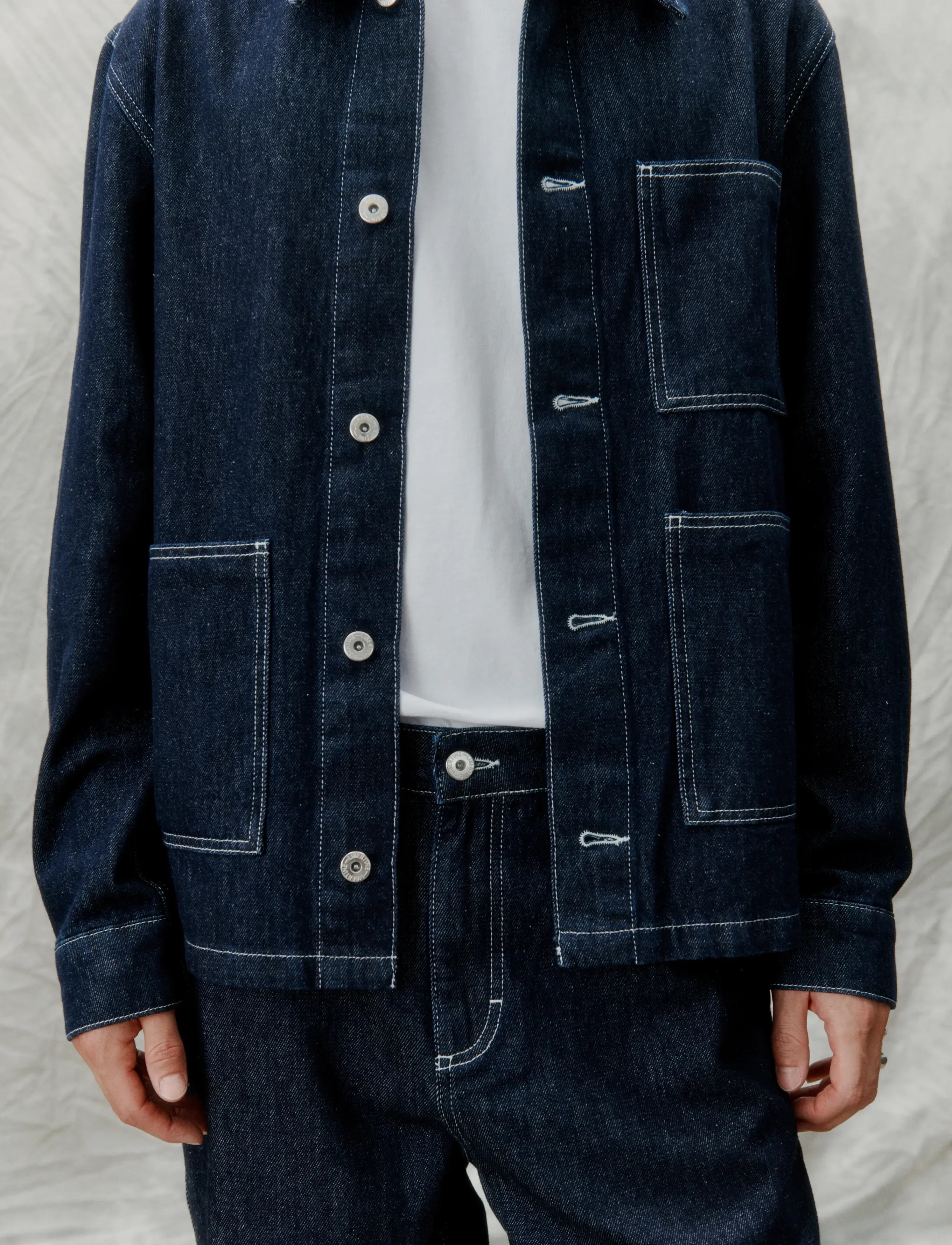 Libertine-Libertine - Park - unlined denim jackets - dark indigo - 2